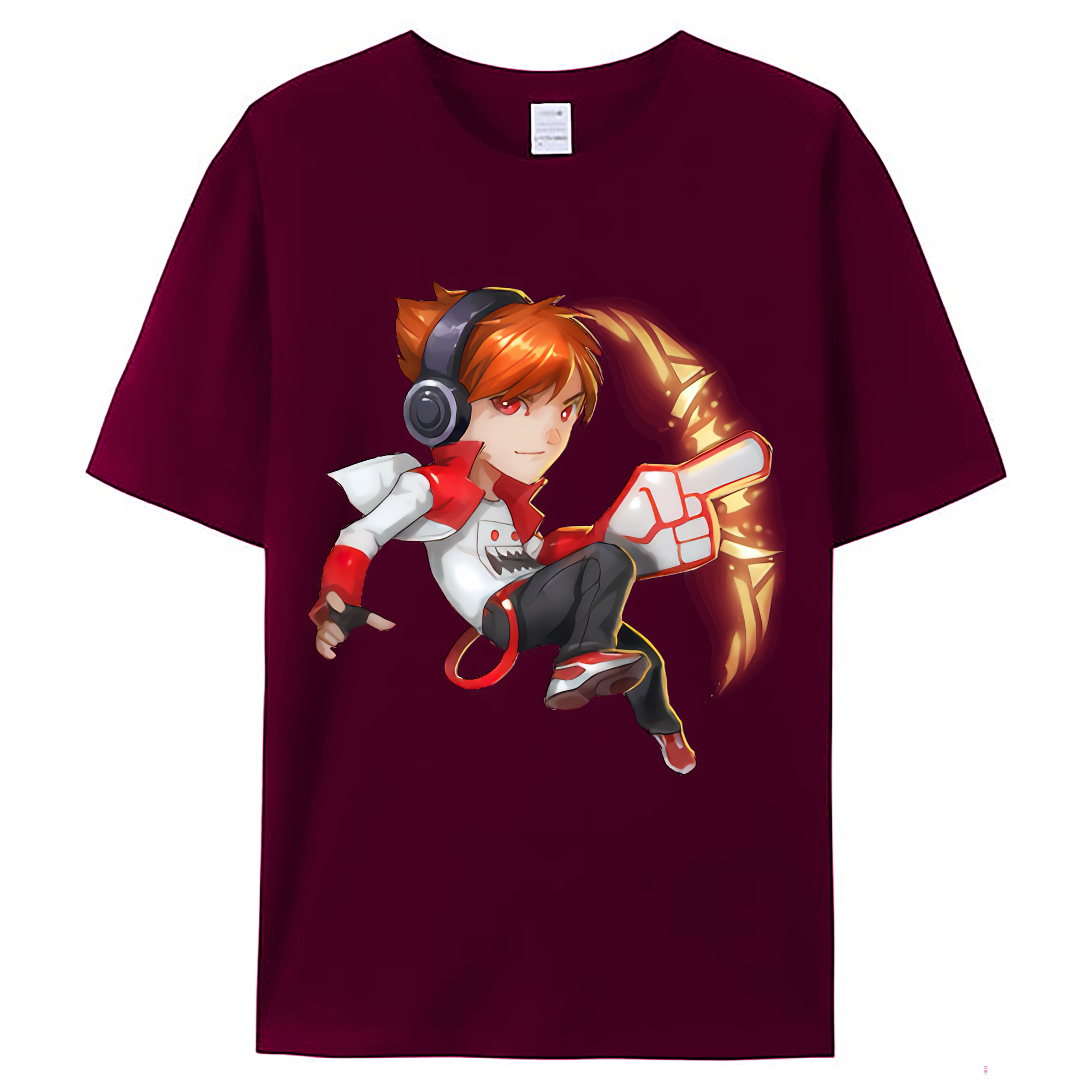 （画像用） リーグ・オブ・レジェンド League of Legends LOL レディースカジュアルプリントTシャツ（綿100％）
